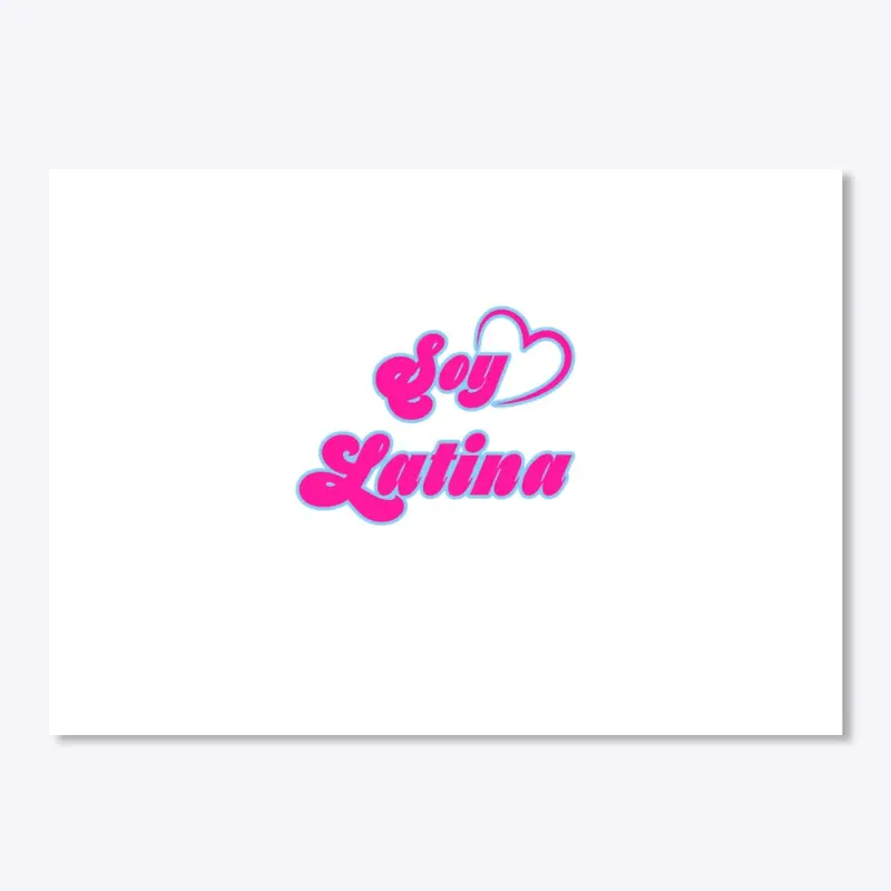 Soy Latina Sticker 